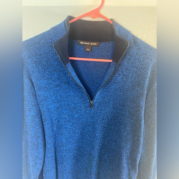 Men’s 1/4 zip Michael Kors pullover shirt - Picture 5 of 10